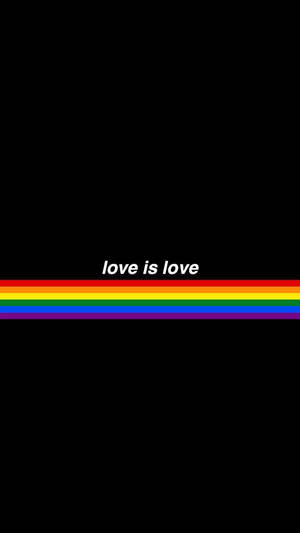 Supporting The Lgbt Community From Aesthetic Vibrations Wallpaper