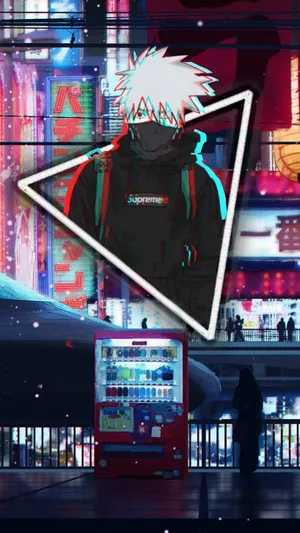 Supreme Aesthetic Kakashi Hatake Wallpaper