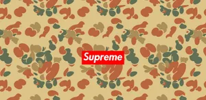 Supreme Camouflage Wallpaper Wallpaper