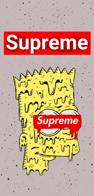 Supreme Cartoon - Livin' Life On The Edge Wallpaper