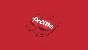 Supreme Slides Laptop Wallpaper