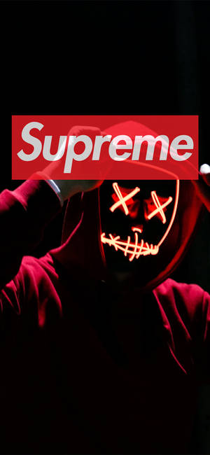 Supreme The Purge Mask Wallpaper