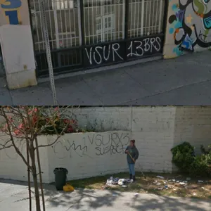 Sur13 Graffiti Streetscene Wallpaper