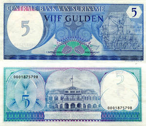 Suriname Money Bill Wallpaper