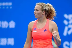Surprised Katerina Siniakova Wallpaper