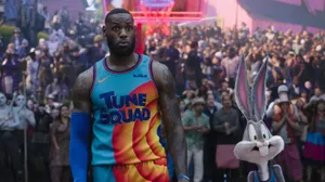 Surprised Lebron And Bugs Bunny Cool Space Jam Wallpaper