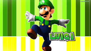 Surprised Luigi Wallpaper