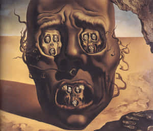 Surreal Exploration - Salvador Dali Artwork Wallpaper