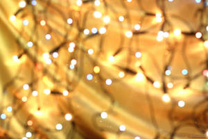 “surround Yourself With Beautiful Lights And Spread The Festive Cheer.” Wallpaper