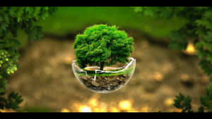 Sustainability Bubble Wallpaper