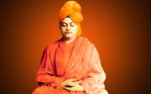 Swami Vivekananda Meditating Wallpaper
