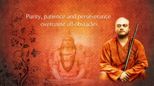 Swami Vivekananda Resting Wallpaper