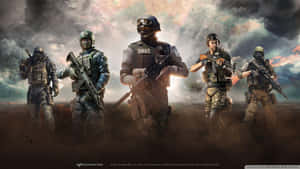 Swat Forces Ready To Tackle Their Mission Wallpaper