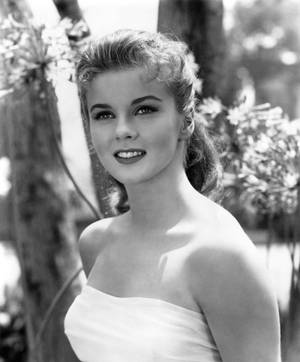 Swedish American Actress Ann Margret Monochromatic 1961 Portrait Wallpaper