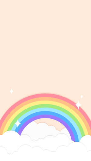 Sweet And Playful Pastel Rainbows To Brighten Your Day Wallpaper