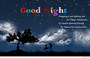 Sweet Good Night Dreams Wallpaper
