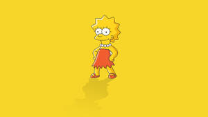 Sweet Lisa Simpsons From The Simpsons Wallpaper