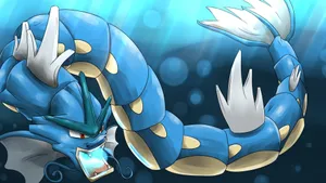 Swimming Gyarados Wallpaper