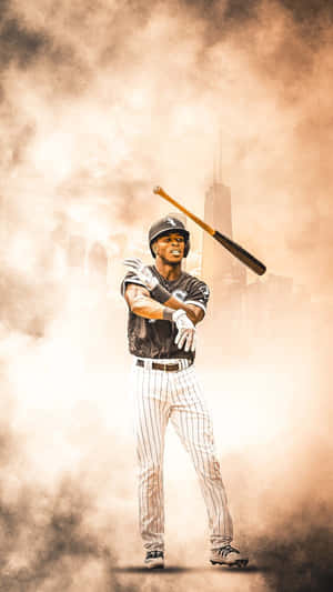 Swing For The Fences With A Baseball Bat Wallpaper