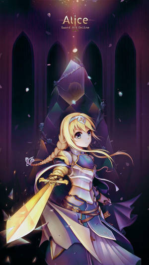 Sword Art Online Alice Integrity Knight Wallpaper