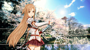 Sword Art Online Asuna At Garden