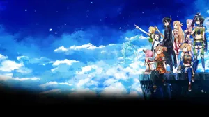 Sword Art Online Sky Scenery Wallpaper