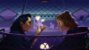 Sylvie Loki Digital Art Wallpaper