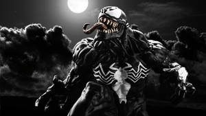Symbiote Venom During Night Wallpaper