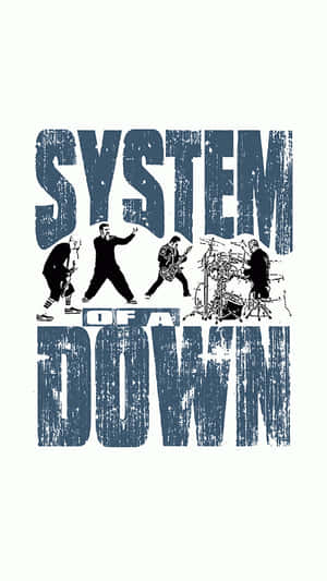 Systemofa Down Band Graphic Wallpaper
