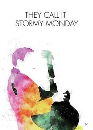 T-bone Walker They Call It Stormy Monday Art Wallpaper