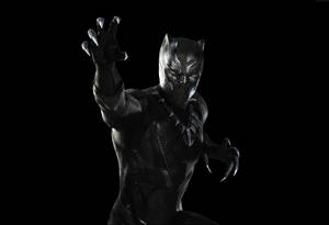 T'challa Suits Up As The Black Panther Wallpaper