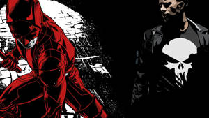 Tag Team Daredevil And Punisher Wallpaper
