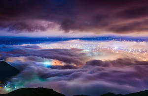 Taiwan Sea Of Clouds Wallpaper