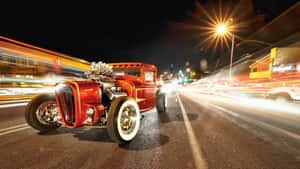 Take A Cruise In This Classic Hot Rod Wallpaper