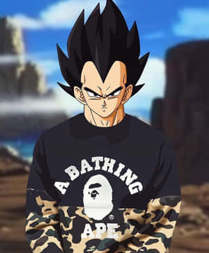 Take A Journey With The Iconic Dope Dragon Ball Z Series Wallpaper