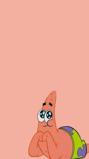 Made a Surprised Patrick Wallpaper for my lock screen. :) : r/spongebob