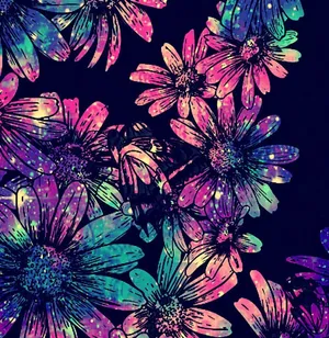 Take A Trip To Glitter Galaxy Wallpaper