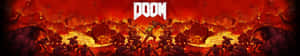 Take Down Your Enemies In Doom 2016 Wallpaper