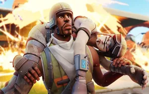 'take Flight With The Aerial Assault Trooper.' Wallpaper