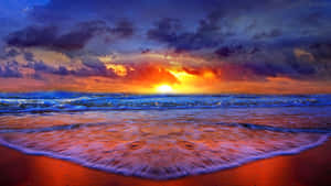 “take In The Beautiful Hawaii Sunset” Wallpaper