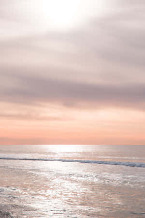 Take In The Ocean Views With My Ocean Aesthetic Phone Wallpaper