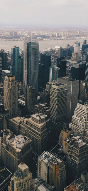 Take In The View Of Nyc From Your Phone. Wallpaper