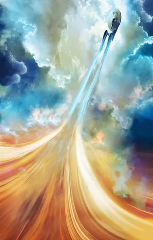 Take Off Star Trek Ship Wallpaper