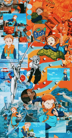 Take Pride In The Stylish Seven Deadly Sins Iphone Wallpaper