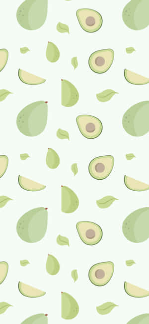 Take The 'guac To Go' With An Avocado Iphone Wallpaper