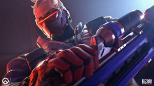 Take To The Field With Soldier: 76 Wallpaper