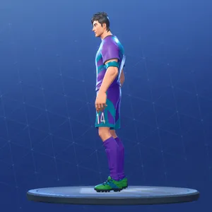 Take Your Team To Victory In The Dynamic Fortnite Soccer Skin Wallpaper