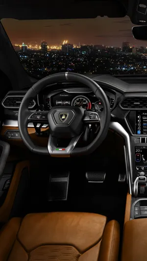 Taking A Joyride In This Luxurious Car Wallpaper
