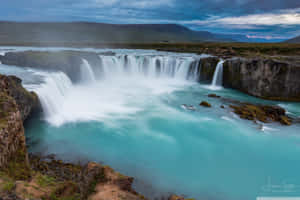 Taking In The Epic Natural Wonder Of Iceland Wallpaper