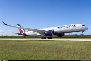 Taking Off Aeroflot Wallpaper